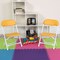 Emma and Oliver 2 Pack Kids Plastic Folding Chair Daycare Home School Furniture